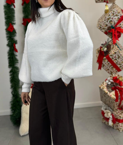 Pull manica a sbuffo art. 6050