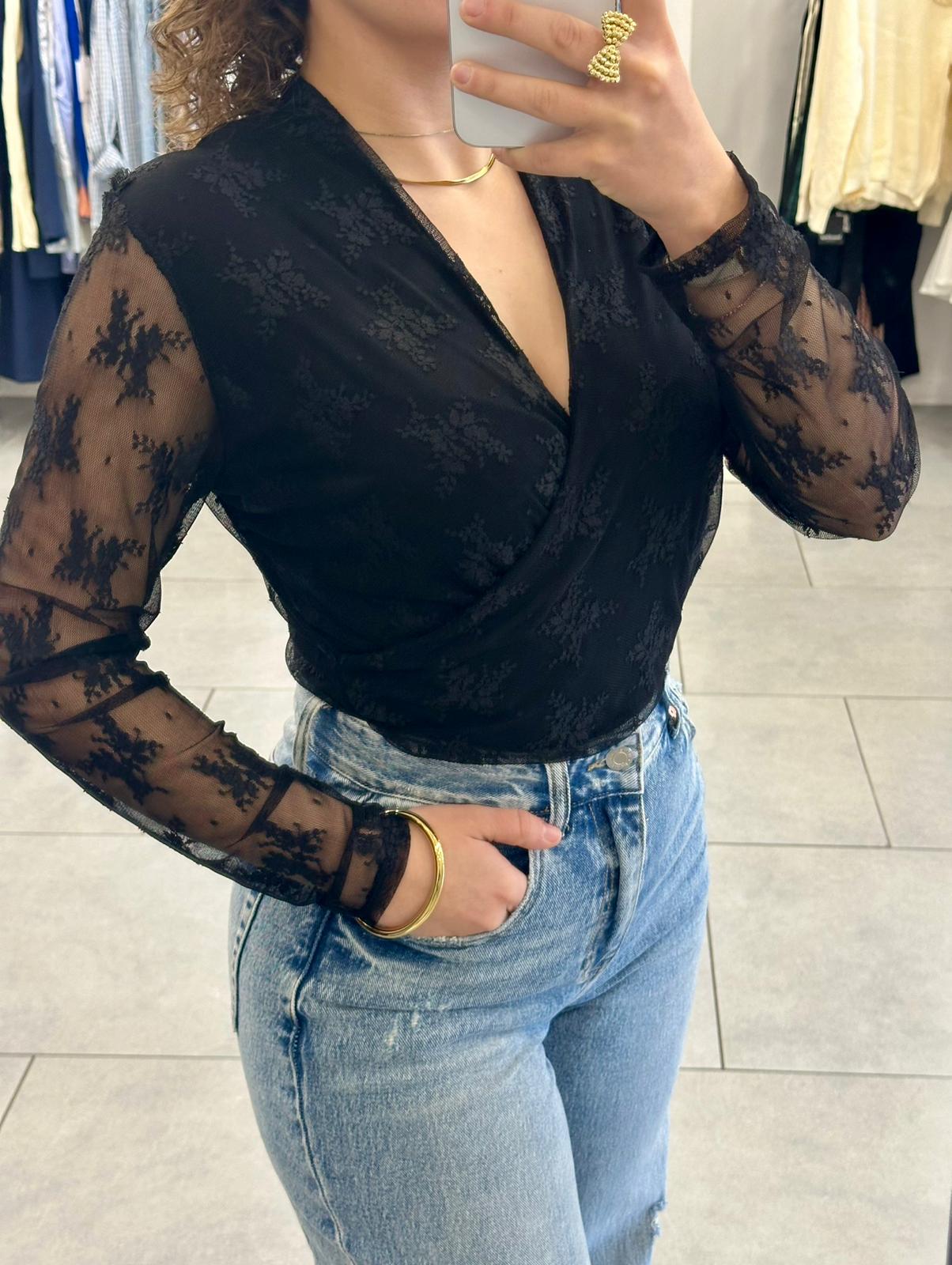 Maglia Aurora in pizzo art. 13721