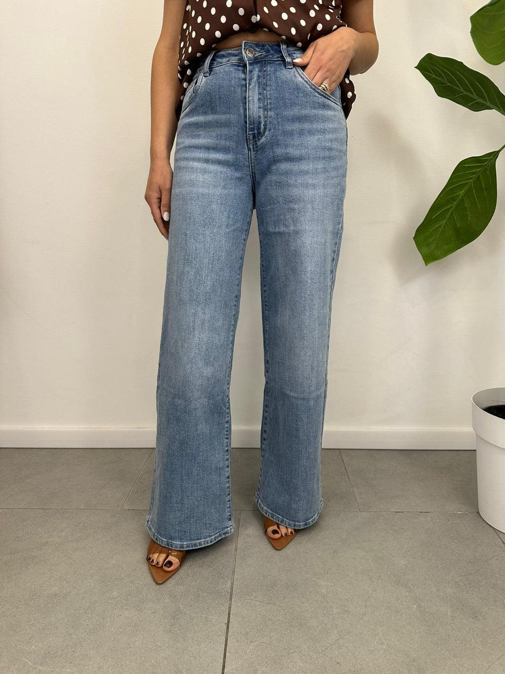 Jeans Wide Leg art. 1740