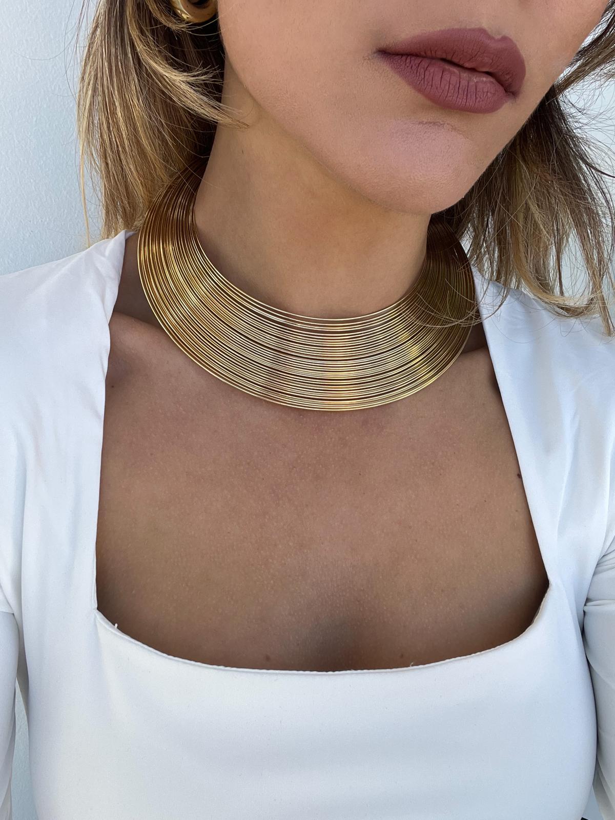 Collana Maxi Fili Rigida