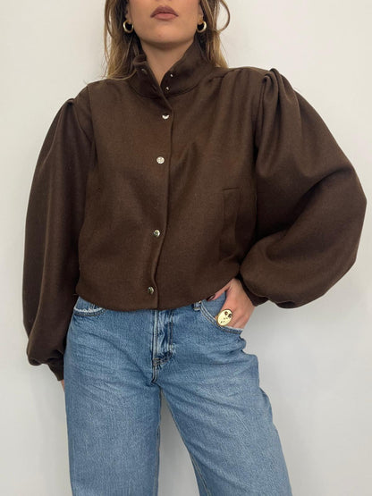 Bomber in panno art. 6799