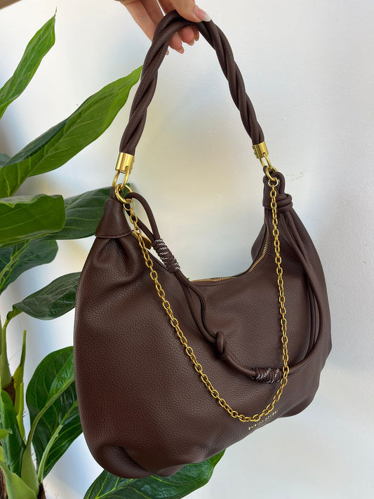 Borsa MARRONE Coveri Grande