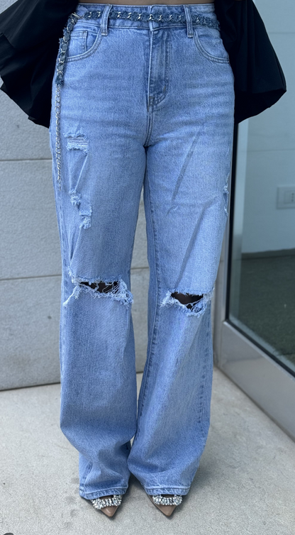 Jeans con strappi